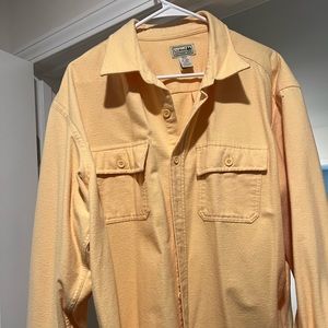Ll bean great quality mens shirt , thick almost wool like material